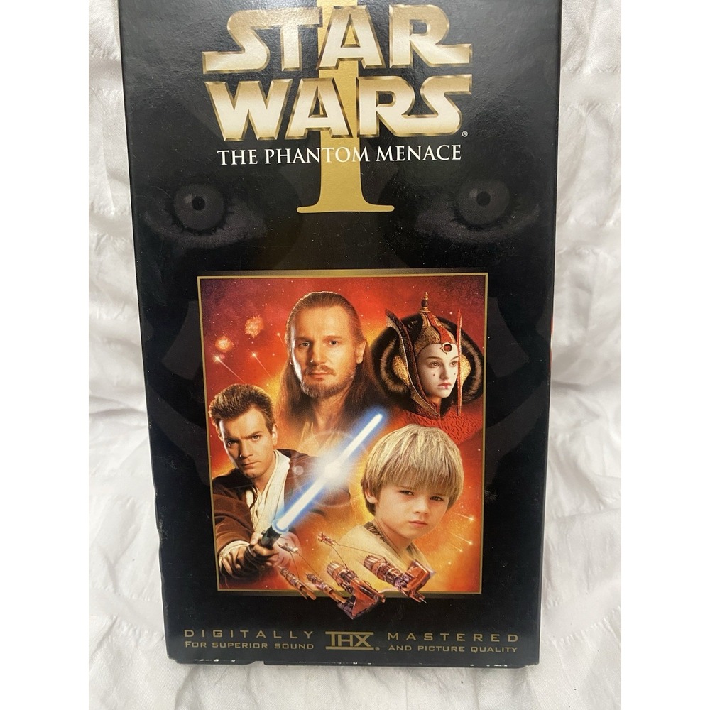 Star Wars The Phantom Menance VHS Tape